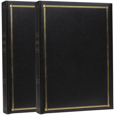 Nordic, Fotoalbum, Focus Eterna Super 300 10x15 2-Pack Black (22 x 16.50 cm) Nordic, Fotoalbum, Focus Eterna Super 300 10x15 2-Pack Black (22 x 16.50 cm)