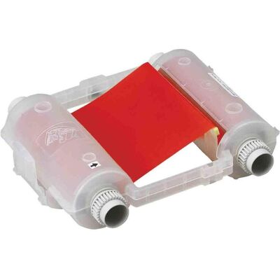 Brady, Etikettenrolle, Farbband, Rot, 105.00 mm x 60.00 m, f. GlobalMark-Mono (105 mm) Brady, Etikettenrolle, Farbband, Rot, 105.00 mm x 60.00 m, f. GlobalMark-Mono (105 mm)