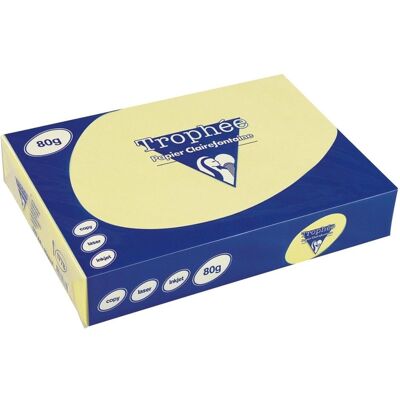 Clairefontaine, Kopierpapier, Universalpapier Trophée farbig (A3, 500 Blätter, 80 g/m²) Clairefontaine, Kopierpapier, Universalpapier Trophée farbig (A3, 500 Blätter, 80 g/m²)