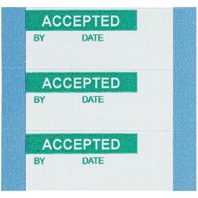 Brady, Etikettenrolle, WO-2-PK, B-500, BESCHRIFTBARE Etiketten, Vinyl, Matt, Grün auf weiss, 38.00 x 15.88 mm, Besch Brady, Etikettenrolle, WO-2-PK, B-500, BESCHRIFTBARE Etiketten, Vinyl, Matt, Grün auf weiss, 38.00 x 15.88 mm, Besch