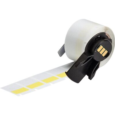 Brady, Etikettenrolle, M6-18-427-YL, Vinyl, selbstlaminierend, Gelb/Transparent, matt, 19.05 x 9.53(25.40) mm, für (33.32 mm) Brady, Etikettenrolle, M6-18-427-YL, Vinyl, selbstlaminierend, Gelb/Transparent, matt, 19.05 x 9.53(25.40) mm, für (33.32 mm)