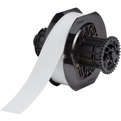 Brady, Etikettenrolle, B33C-1000-437, Polyvinylfluorid, Weiss, matt, 25.40 mm x 25.91 m, selbstverlöschend, permanen (30.48 mm) Brady, Etikettenrolle, B33C-1000-437, Polyvinylfluorid, Weiss, matt, 25.40 mm x 25.91 m, selbstverlöschend, permanen (30.48 mm)