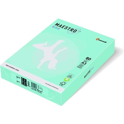 Maestro Color, Kopierpapier, Kopierpapier A3 80g 500Bl mittelblau (A3, 80 g/m²) Maestro Color, Kopierpapier, Kopierpapier A3 80g 500Bl mittelblau (A3, 80 g/m²)
