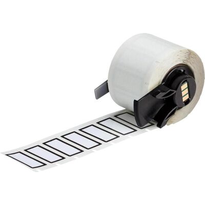 Brady, Etikettenrolle, M6-24-483-BK, Polyester, Weiss, glänzend, 28.70 x 12.70 mm, extra stark haftend (500 E.) Brady, Etikettenrolle, M6-24-483-BK, Polyester, Weiss, glänzend, 28.70 x 12.70 mm, extra stark haftend (500 E.)