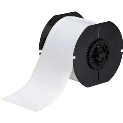 Brady, Etikettenrolle, B30C-3000-569-WT, Hochleistungs-Polyester, Weiss, glänzend, 76.20 mm x 30.48 m, permanent, En (75 mm) Brady, Etikettenrolle, B30C-3000-569-WT, Hochleistungs-Polyester, Weiss, glänzend, 76.20 mm x 30.48 m, permanent, En (75 mm)