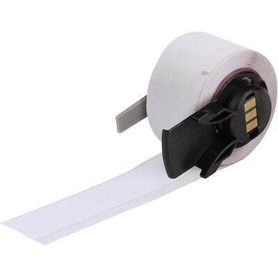 Brady, Etikettenrolle, M6-62-483, Polyester, Weiss, glänzend, 19.05 x 101.60 mm, extra stark haftend (50 E.) Brady, Etikettenrolle, M6-62-483, Polyester, Weiss, glänzend, 19.05 x 101.60 mm, extra stark haftend (50 E.)