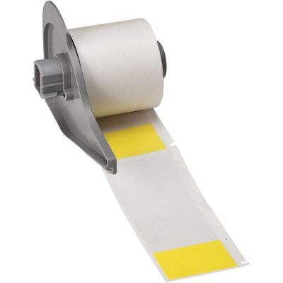 Brady, Etikettenrolle, M7-33-427-YL, Vinyl, selbstlaminierend, Gelb/Transparent, matt, 38.10 x 25.40(101.60) mm, fü (38.10 mm) Brady, Etikettenrolle, M7-33-427-YL, Vinyl, selbstlaminierend, Gelb/Transparent, matt, 38.10 x 25.40(101.60) mm, fü (38.10 mm)