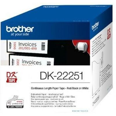 Brother Etikettenrolle, DK-22251 (62 mm) Brother Etikettenrolle, DK-22251 (62 mm)