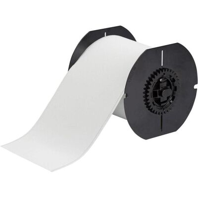Brady, Etikettenrolle, B30C-4000-854-WT, Toughwash-Etiketten, Polyester, Weiss, matt, 101.60 mm x 15.24 m, stark haf (101.60 mm) Brady, Etikettenrolle, B30C-4000-854-WT, Toughwash-Etiketten, Polyester, Weiss, matt, 101.60 mm x 15.24 m, stark haf (101.60 mm)