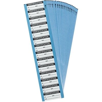 Brady, Etikettenrolle, WO-42-PK, B-500, BESCHRIFTBARE Etiketten, Vinyl, Schwarz auf weiss, matt, 38.10 x 15.90 mm, B Brady, Etikettenrolle, WO-42-PK, B-500, BESCHRIFTBARE Etiketten, Vinyl, Schwarz auf weiss, matt, 38.10 x 15.90 mm, B