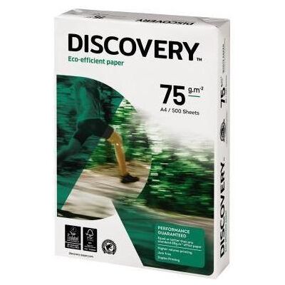 Discovery, Kopierpapier, Kopierpapier DIN A4 75g/m² holzfrei 4fach (A4, 500 Blätter, 75 g/m²) Discovery, Kopierpapier, Kopierpapier DIN A4 75g/m² holzfrei 4fach (A4, 500 Blätter, 75 g/m²)