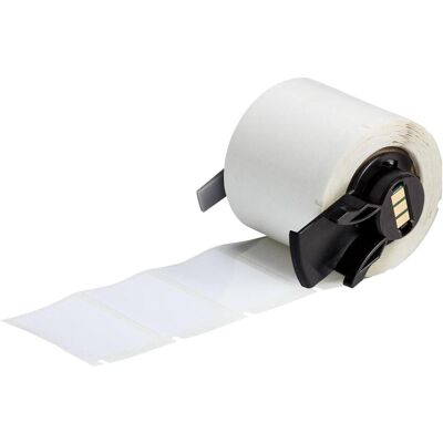 Brady, Etikettenrolle, M6-31-483, Polyester, Weiss, glänzend, 38.10 x 25.40 mm, extra stark haftend (250 E.) (46.02 mm) Brady, Etikettenrolle, M6-31-483, Polyester, Weiss, glänzend, 38.10 x 25.40 mm, extra stark haftend (250 E.) (46.02 mm)