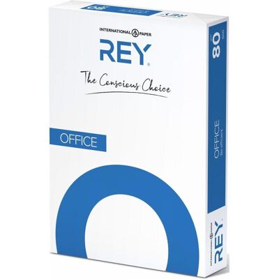Rey, Kopierpapier, Office (A3, 2500 Blätter, 80 g/m²) Rey, Kopierpapier, Office (A3, 2500 Blätter, 80 g/m²)