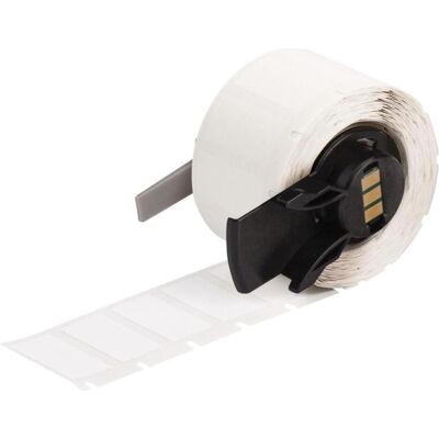 Brady, Etikettenrolle, M6-29-483, Polyester, Weiss, glänzend, 38.10 x 12.70 mm, extra stark haftend (500 E.) (46.02 mm) Brady, Etikettenrolle, M6-29-483, Polyester, Weiss, glänzend, 38.10 x 12.70 mm, extra stark haftend (500 E.) (46.02 mm)