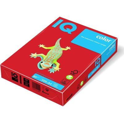 Mondi, Kopierpapier, Papier ksero IQ Color A4 80g czerwony 500 arkuszy (80 g/m²) Mondi, Kopierpapier, Papier ksero IQ Color A4 80g czerwony 500 arkuszy (80 g/m²)