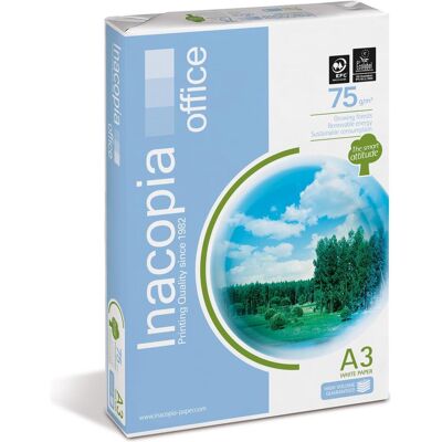 Inacopia Kopierpapier A3 75g - FSC & ISO 14001 Inacopia Kopierpapier A3 75g - FSC & ISO 14001