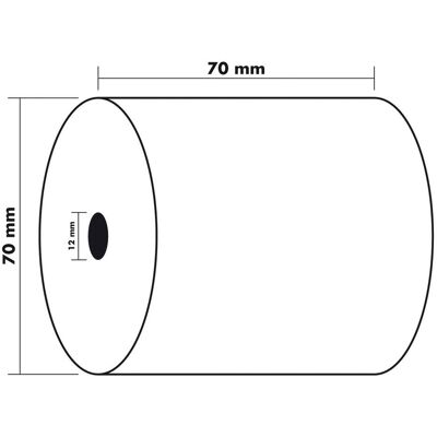 Exacompta Thermopapierrolle, Kassenrolle Exacompta Thermopapierrolle, Kassenrolle