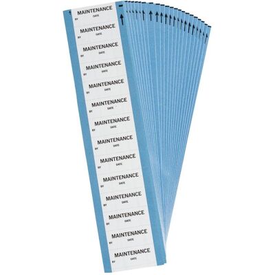 Brady, Etikettenrolle, WO-43-PK, B-500, BESCHRIFTBARE Etiketten, Vinyl, Schwarz auf weiss, matt, matt, 38.10 x 15.90 Brady, Etikettenrolle, WO-43-PK, B-500, BESCHRIFTBARE Etiketten, Vinyl, Schwarz auf weiss, matt, matt, 38.10 x 15.90