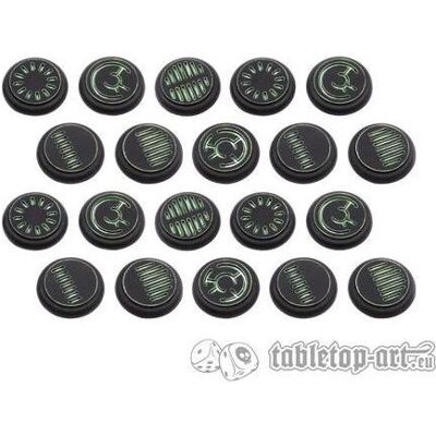 Tabletop-Art Crystal Tech Bases BLANK - 30mm RL DEAL (20) Tabletop-Art Crystal Tech Bases BLANK - 30mm RL DEAL (20)