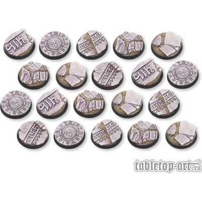 Tabletop-Art Ancestral Ruins Bases - 28.5mm DEAL (20) Tabletop-Art Ancestral Ruins Bases - 28.5mm DEAL (20)