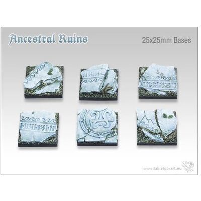 Tabletop-Art Ancestral Ruins Bases 25x25mm DEAL (Kunststoff) Tabletop-Art Ancestral Ruins Bases 25x25mm DEAL (Kunststoff)