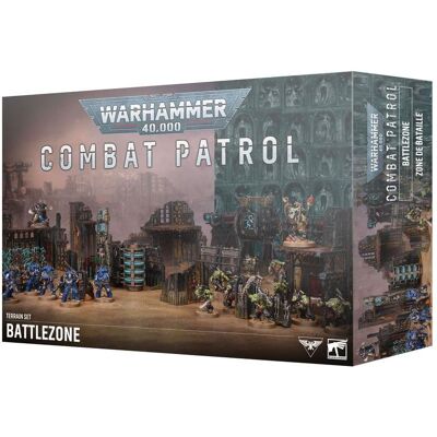 Games Workshop Warhammer 40k – Kampfpatrouille „Zone de Bataille“ (Karton, Kunststoff) Games Workshop Warhammer 40k – Kampfpatrouille „Zone de Bataille“ (Karton, Kunststoff)
