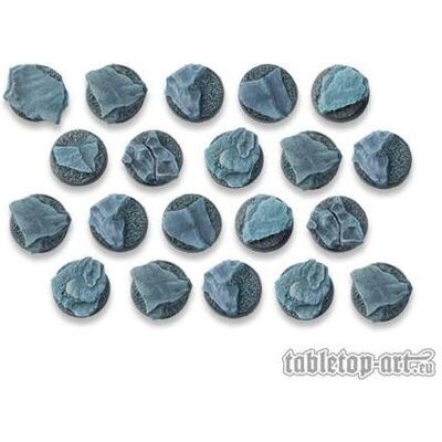 Tabletop-Art Shaleground Bases - 25mm DEAL (20) (Stein) Tabletop-Art Shaleground Bases - 25mm DEAL (20) (Stein)