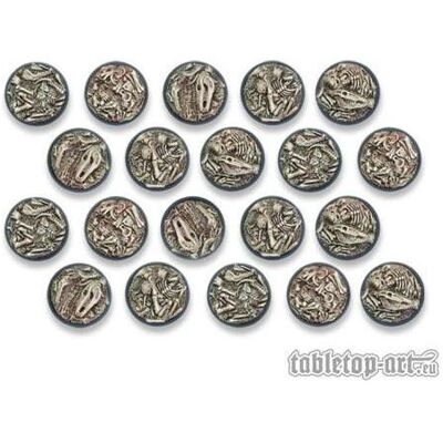 Tabletop-Art Bonefield Bases - 25mm DEAL (20) (Kunststoff) Tabletop-Art Bonefield Bases - 25mm DEAL (20) (Kunststoff)