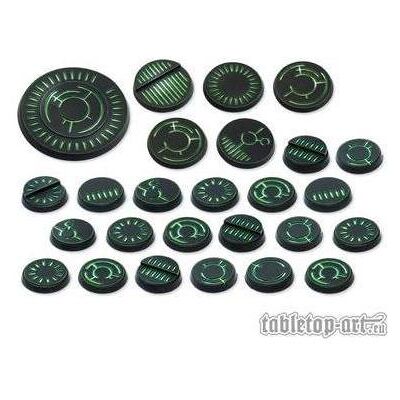 Tabletop-Art Crystal Tech Bases BLANK - Starter DEAL Rund (20-5-1) (Kunststoff) Tabletop-Art Crystal Tech Bases BLANK - Starter DEAL Rund (20-5-1) (Kunststoff)