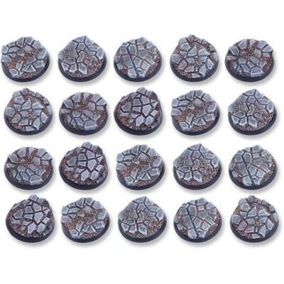 Tabletop-Art Cobblestone Bases - 32mm DEAL Tabletop-Art Cobblestone Bases - 32mm DEAL