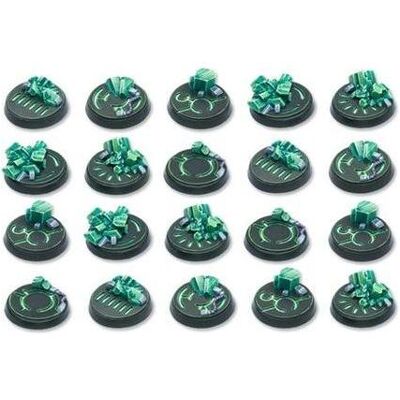 Tabletop-Art Crystal Tech Bases - 25mm DEAL (Kunststoff) Tabletop-Art Crystal Tech Bases - 25mm DEAL (Kunststoff)