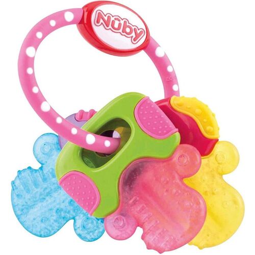 6x Nuby, Beissring, Beissschlüssel
