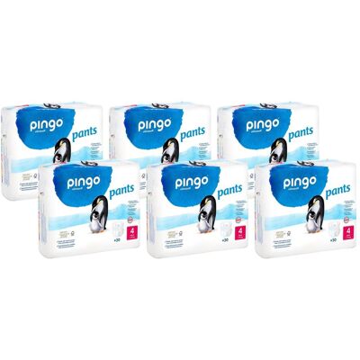 Pingo Bio-Windeln - Größe 4 - Auslaufschutz Pingo Bio-Windeln - Größe 4 - Auslaufschutz
