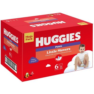 Huggies Little Movers (Monatsbox, 75 Stk.) Huggies Little Movers (Monatsbox, 75 Stk.)