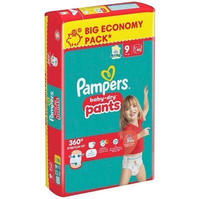Pampers Baby Dry Pants (Gr. 9, 40 Stk.) Pampers Baby Dry Pants (Gr. 9, 40 Stk.)