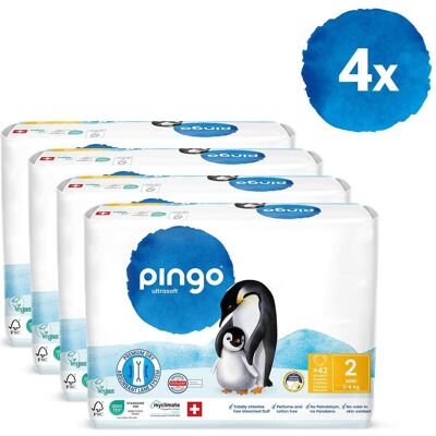 Pingo Ökowindeln (Gr. 2, Halbmonatsbox, 168 Stk.) Pingo Ökowindeln (Gr. 2, Halbmonatsbox, 168 Stk.)