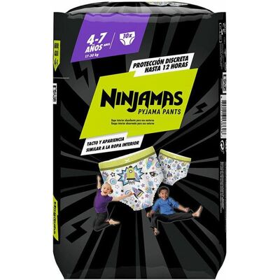 Dodot Ninjamas Hosen 4-7 Jahre 17-30 kg - Hosen Dodot Ninjamas Hosen 4-7 Jahre 17-30 kg - Hosen