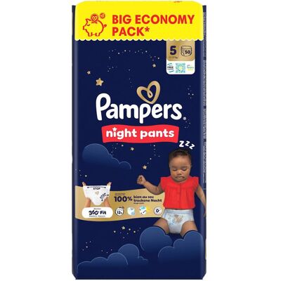 Pampers Night Pants Gr.5 Big Windeln Eco Pack 50 Stück (50 Stk.) Pampers Night Pants Gr.5 Big Windeln Eco Pack 50 Stück (50 Stk.)
