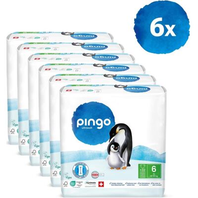 Pingo Ökowindeln (Gr. 6, Monatsbox, 192 Stk.) Pingo Ökowindeln (Gr. 6, Monatsbox, 192 Stk.)