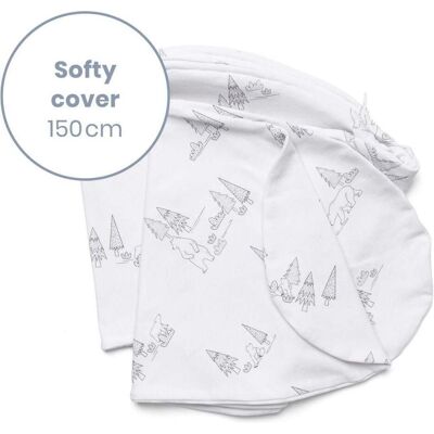 Doomoo, Stillkissen, Softy Nursing Pillow Cover, Bear Family Doomoo, Stillkissen, Softy Nursing Pillow Cover, Bear Family