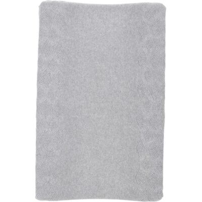 Meyco Wickelauflagenbezug organisch Diamond - grey melange - 50x70cm (50 x 70 cm) Meyco Wickelauflagenbezug organisch Diamond - grey melange - 50x70cm (50 x 70 cm)