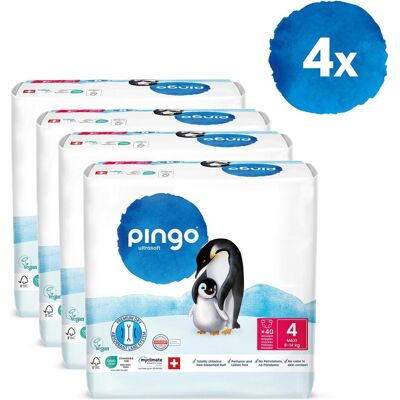 Pingo Ökowindeln (Gr. 4, Halbmonatsbox, 160 Stk.) Pingo Ökowindeln (Gr. 4, Halbmonatsbox, 160 Stk.)