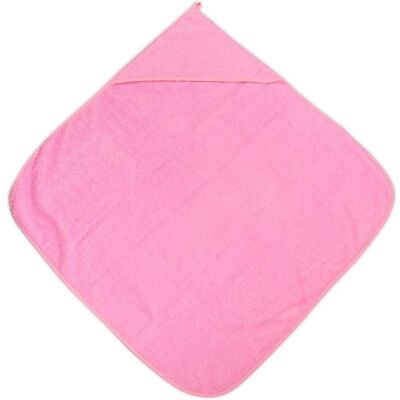 Lorelli Baby-Badetuch - Kapuzen 80x80cm - Pink Lorelli Baby-Badetuch - Kapuzen 80x80cm - Pink
