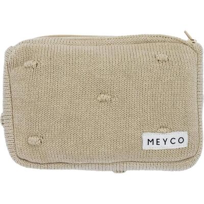 Meyco Feuchttücheretui Mini Knots sand Meyco Feuchttücheretui Mini Knots sand