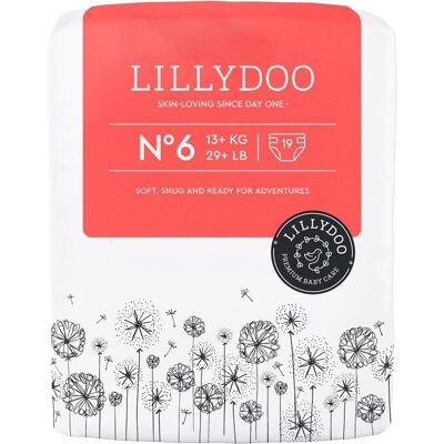 Lillydoo Lillyd.Windeln 13+kg Gr.6 19ST (Gr. 6, 19 Stk.) Lillydoo Lillyd.Windeln 13+kg Gr.6 19ST (Gr. 6, 19 Stk.)