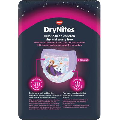 Huggies DryNites Mädchen Pyjama-Hosen 3-5 Jahre - Baby- und Kleinkindwindeln Huggies DryNites Mädchen Pyjama-Hosen 3-5 Jahre - Baby- und Kleinkindwindeln