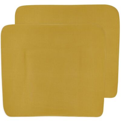 Meyco Wickelauflagebezug 3K 2-Pack Basic Jersey Honey Gold (85 x 75 cm) Meyco Wickelauflagebezug 3K 2-Pack Basic Jersey Honey Gold (85 x 75 cm)