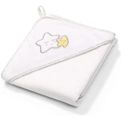 Babyono, Babybadetuch, 141/07 FROTTIERBADETUCH 76 X 76 WEISS Babyono, Babybadetuch, 141/07 FROTTIERBADETUCH 76 X 76 WEISS