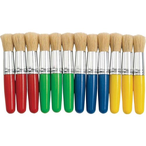 Colorations, Pinsel, Colorationen - Dicke Pinsel, 12 Stück.