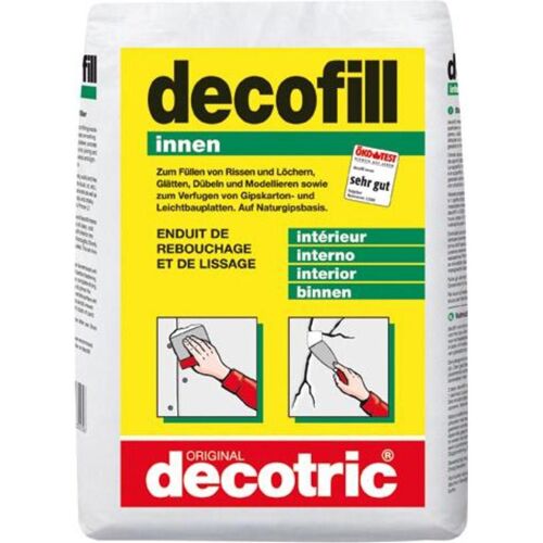 Decotric, Spachtelmasse + Mörtel, decofill innen (10.30 g)